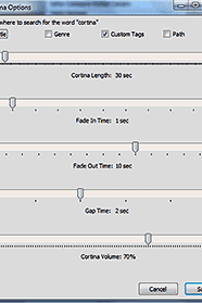 Cortina Plugin for MediaMonkey Cortina Plugin